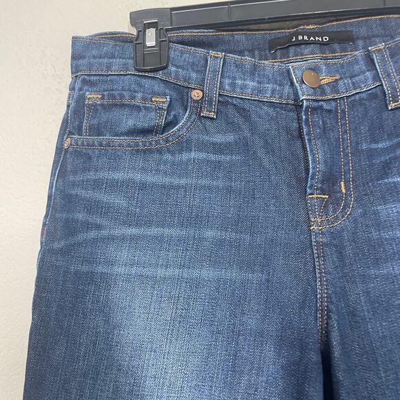 J Brand Womens Size 26 Aidan Ankle Jeans Blue 100% Cotton Mid Rise Pockets - Picture 3 of 9